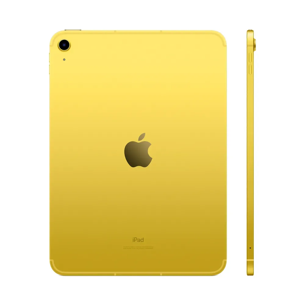 Планшет Apple iPad 10 (2022) Wi-Fi + Cellular 256GB, Yellow (Желтый)
