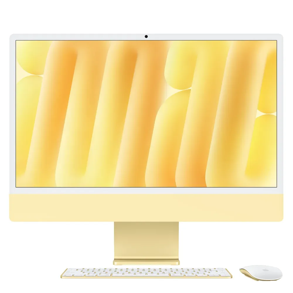 Моноблок Apple iMac 4.5K 24" (M4, 10 CPU/10 GPU, 2024) 32/512GB, Yellow (Желтый)