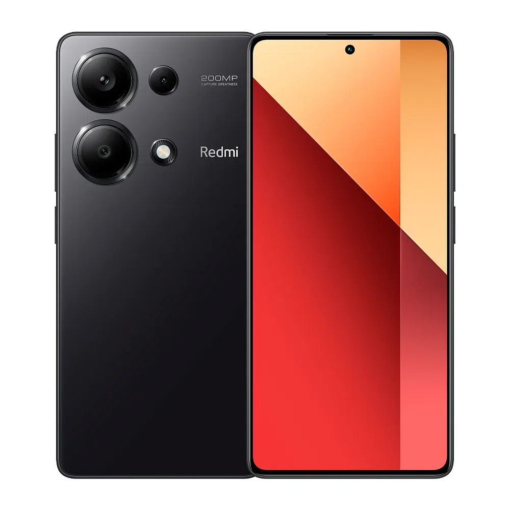 Смартфон Xiaomi Redmi Note 13 Pro 5G 12/512GB, Midnight Black (Полночный черный)