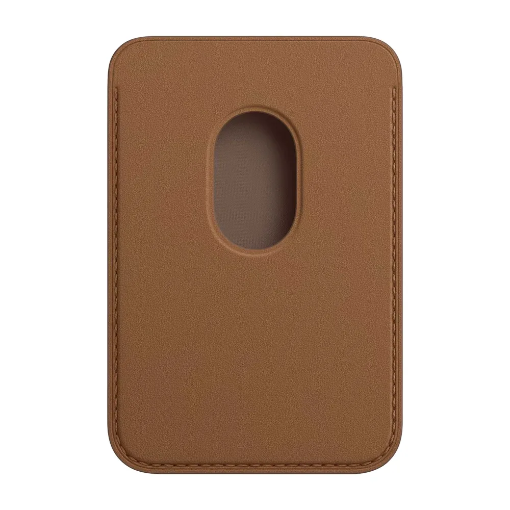Кожаный чехол-бумажник с поддержкой MagSafe Apple Leather Wallet, Brown