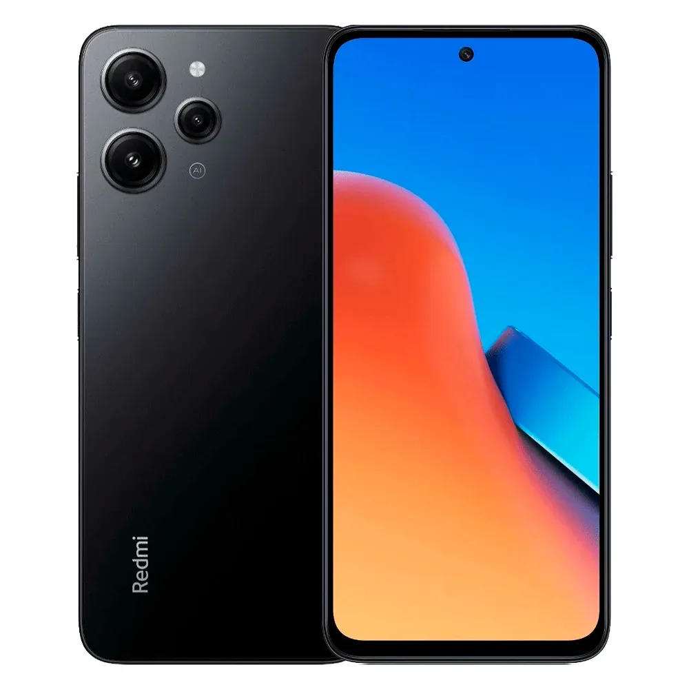Смартфон Xiaomi Redmi 12 4/128GB, Midnight Black (Полночный черный)