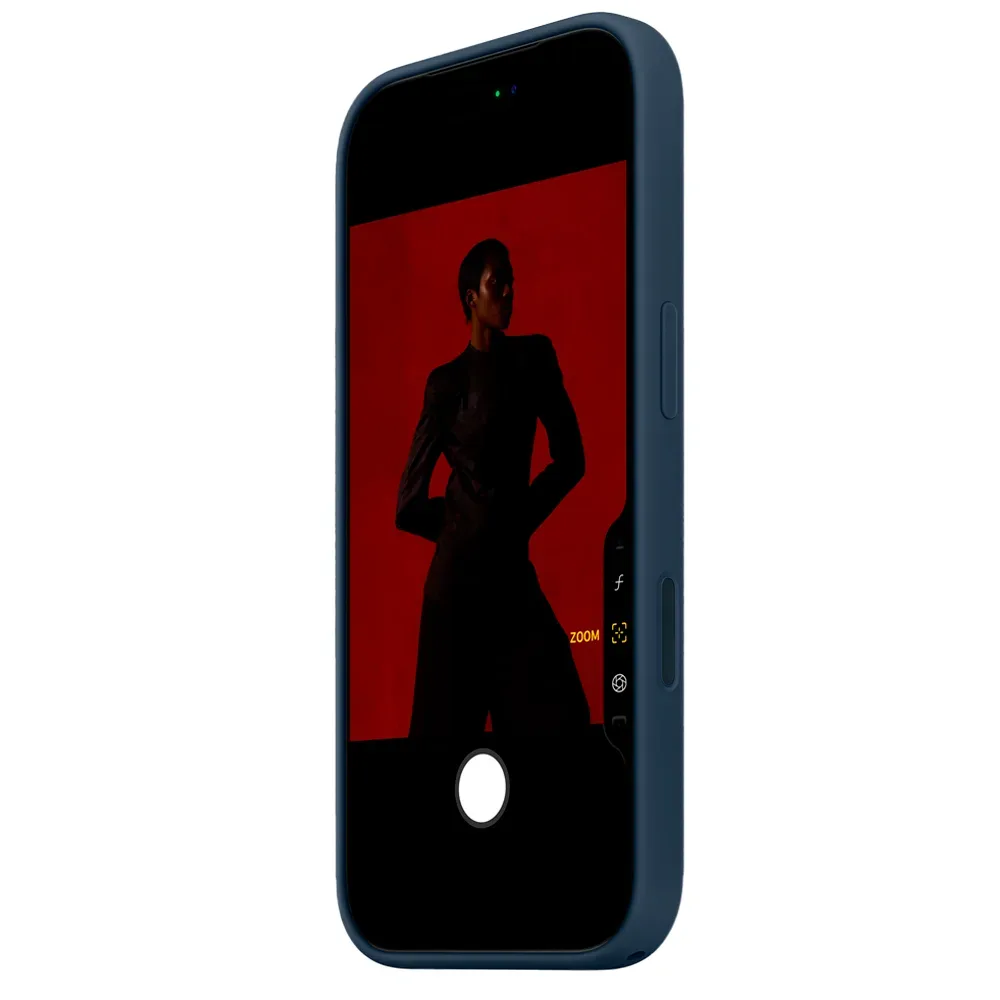 Силиконовый чехол Apple Silicone Case with MagSafe для iPhone 17 Pro Max, Midnight