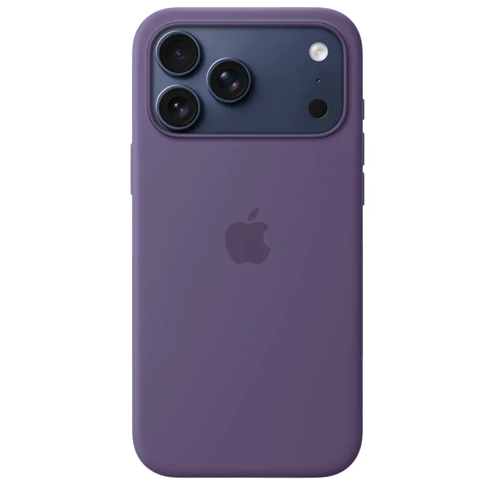 Силиконовый чехол Apple Silicone Case with MagSafe для iPhone 17 Pro Max, Purple Fog