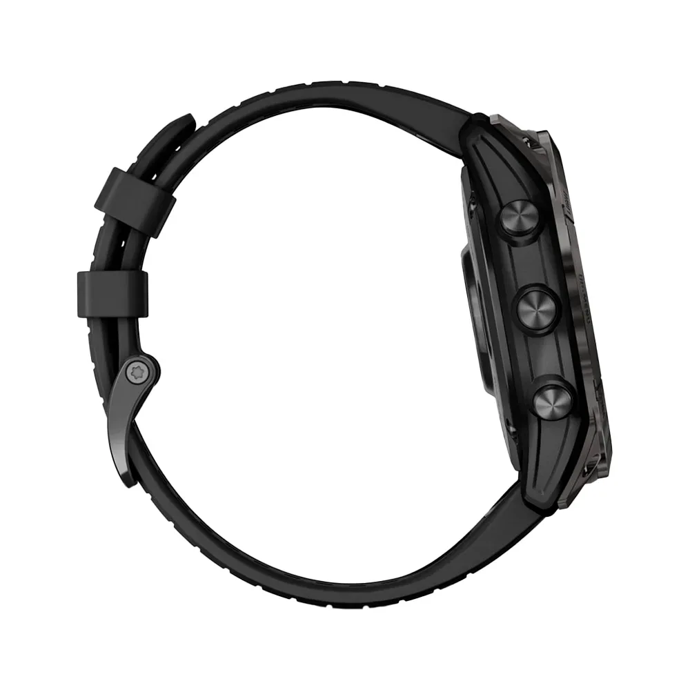 Умные часы Garmin Epix Pro (Gen 2), 51mm, Sapphire Edition Carbon Gray DLC Titanium with Black Band (010-02804-01)