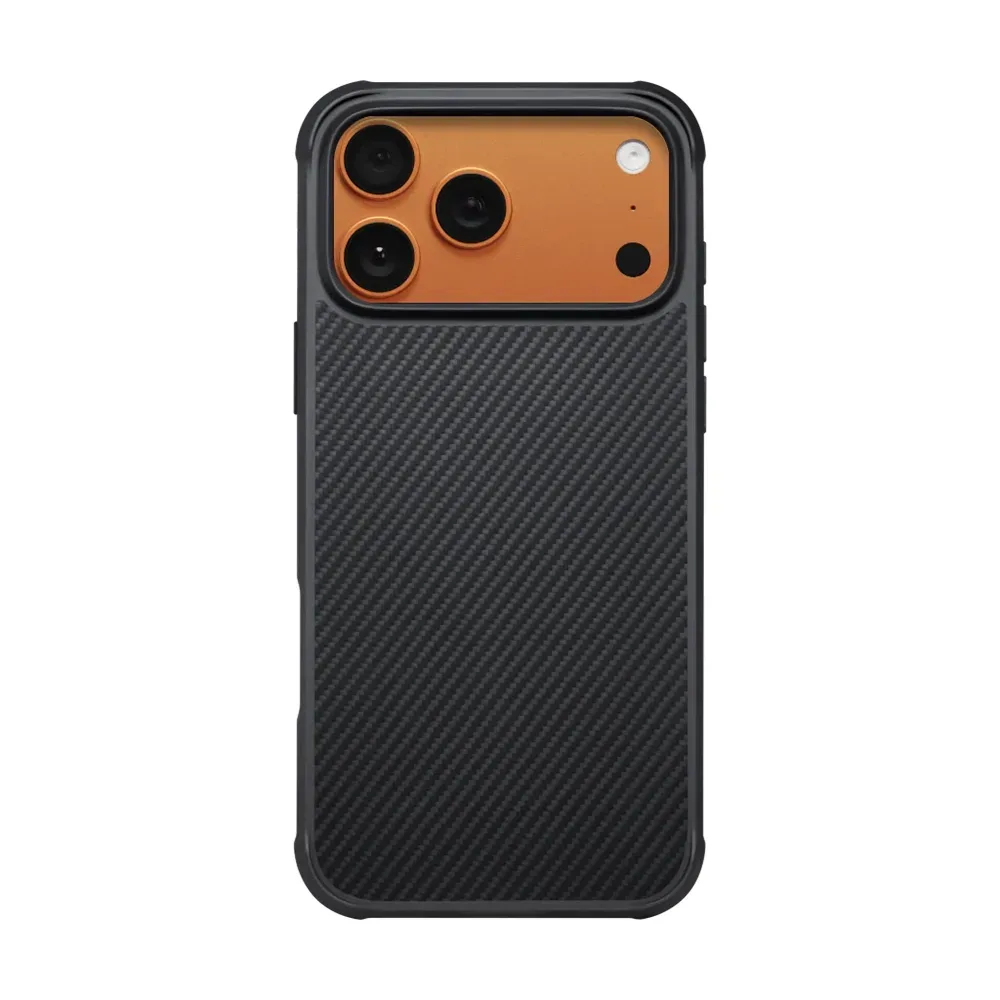 Чехол PITAKA Aramid ProGuard Case для Apple iPhone 17 Pro Max MagSafe, Black/Gray
