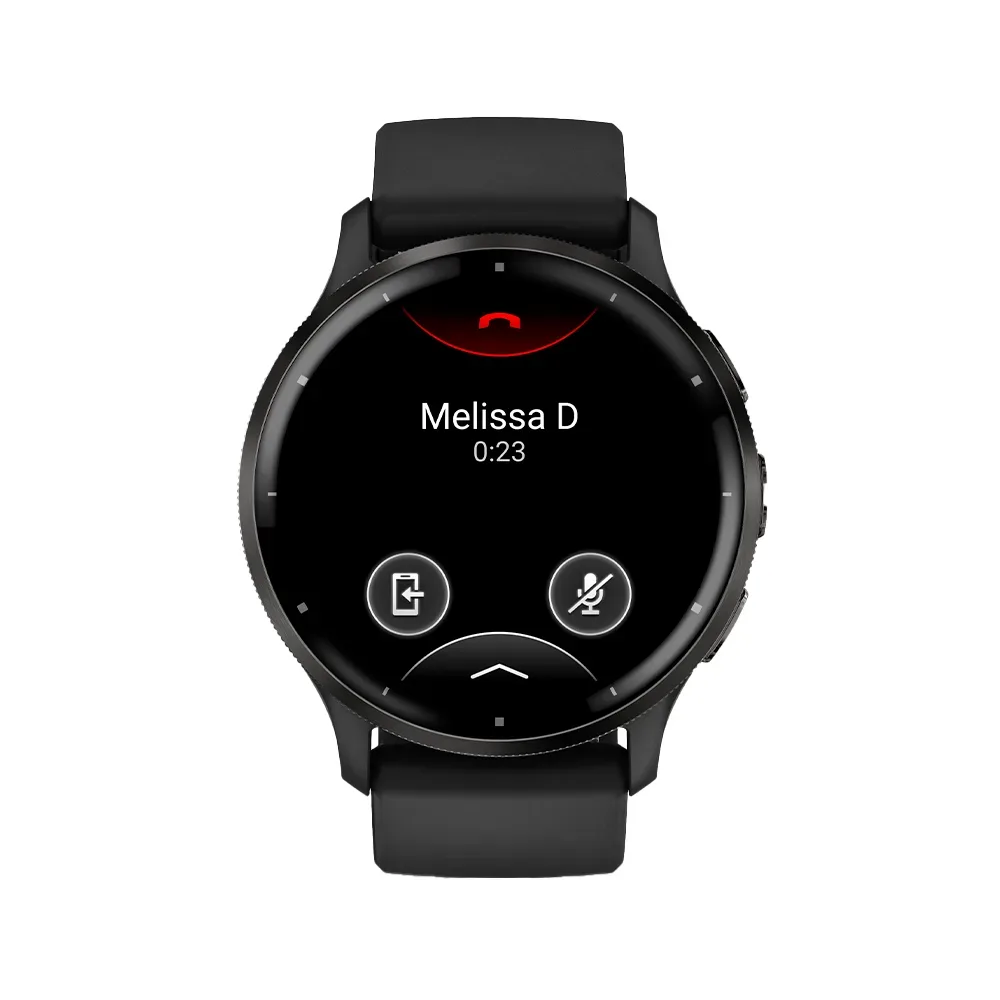 Умные часы Garmin Venu 3, Slate Black Leather (010-02784-52)