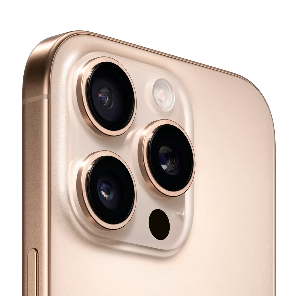 Смартфон Apple iPhone 16 Pro 128GB, eSIM, Desert Titanium (Пустынный титановый)