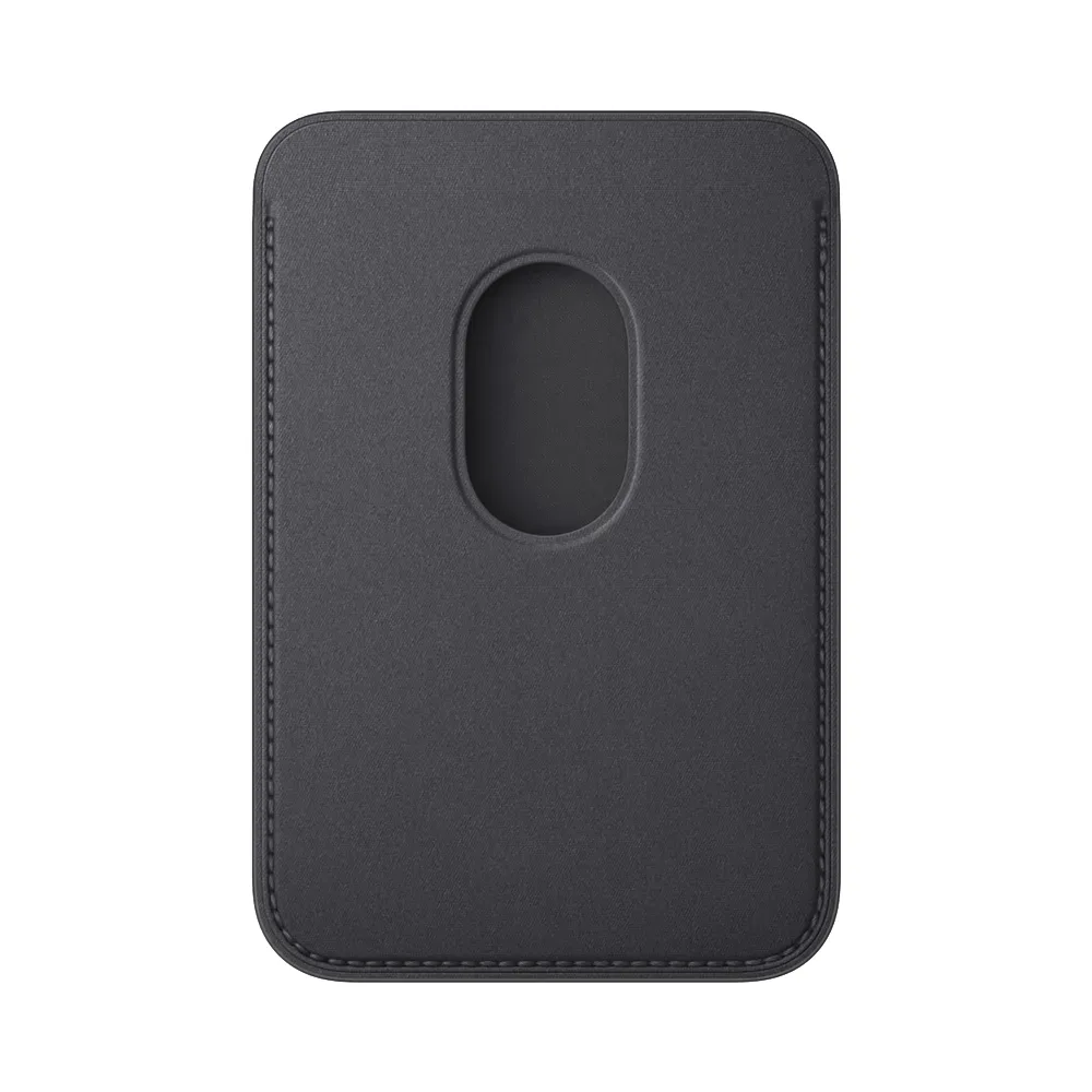 Тканевый чехол-бумажник с поддержкой MagSafe Apple FineWoven Wallet (2023), Black (Черный)
