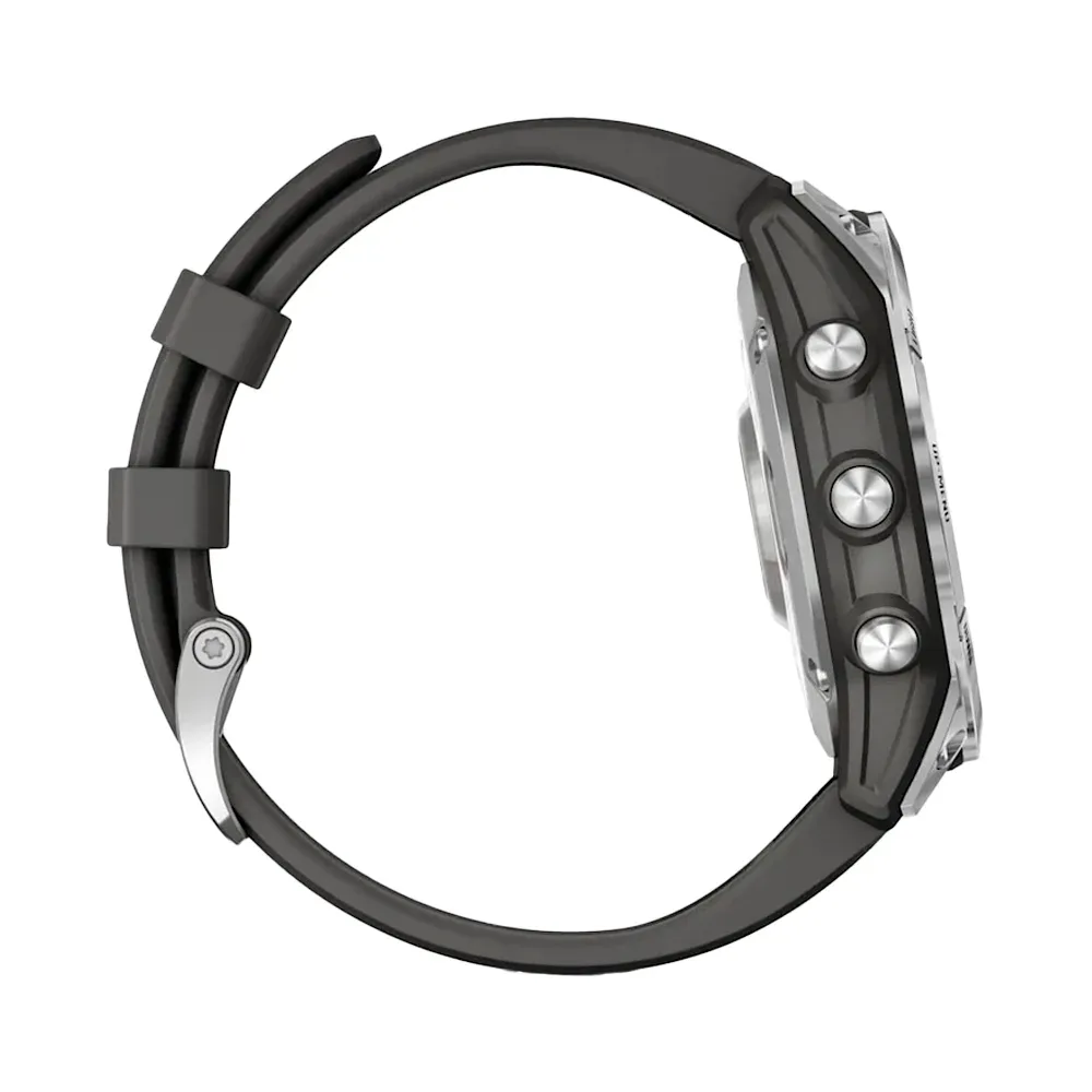 Умные часы Garmin Epix (Gen 2), 47mm, Slate Steel (010-02582-01)