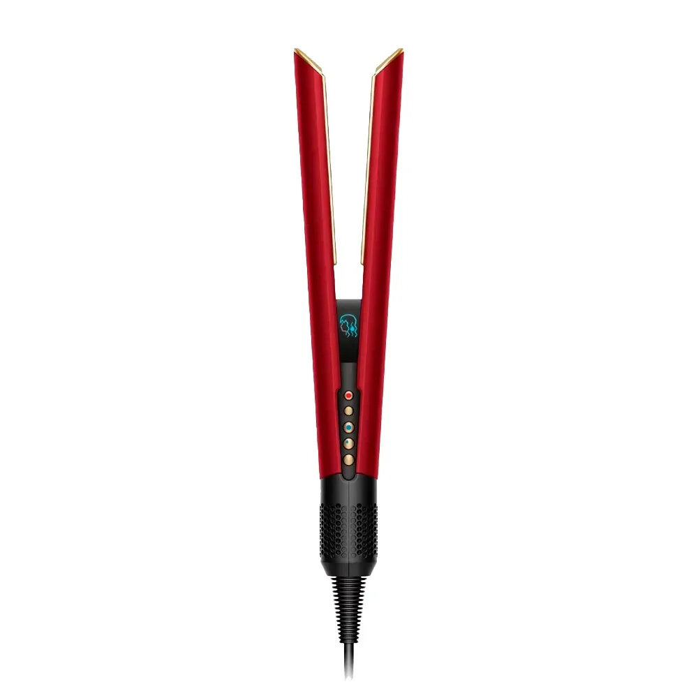 Выпрямитель для волос Dyson Airstrait HT01, Red Velvet / Gold (Красный / Золотой)