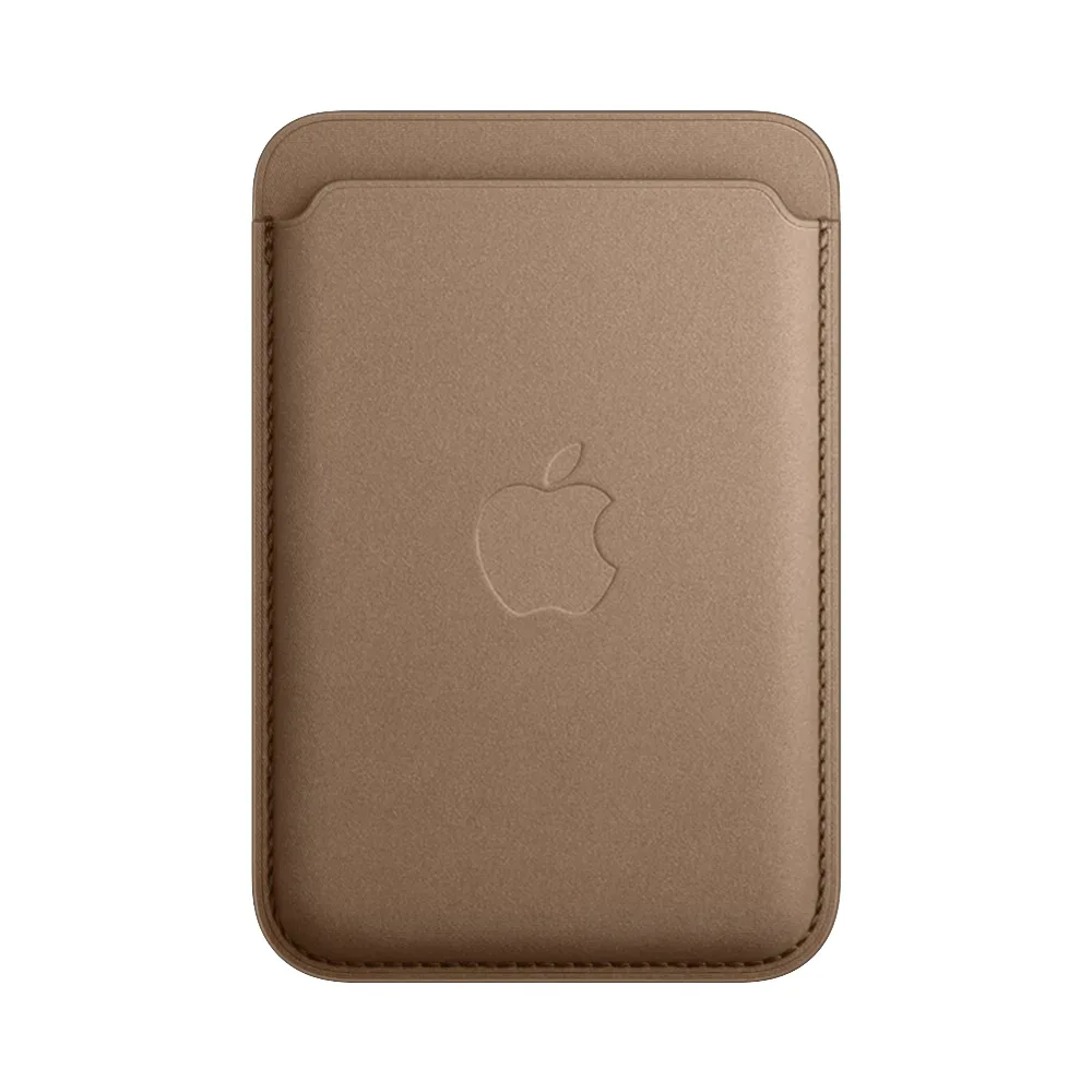 Тканевый чехол-бумажник с поддержкой MagSafe Apple FineWoven Wallet (2023), Taupe (Светло-бежевый)