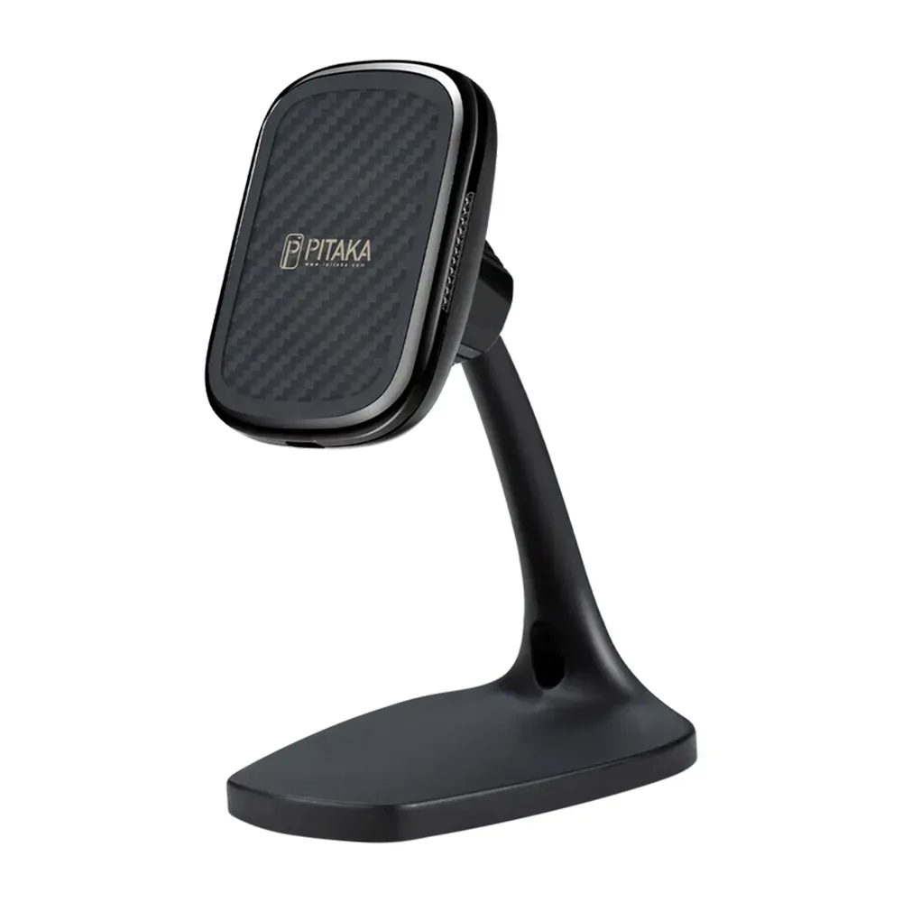 Настольное беспроводное зарядное устройство Pitaka MagEZ Mount Qi Desktop, Black (Черный)