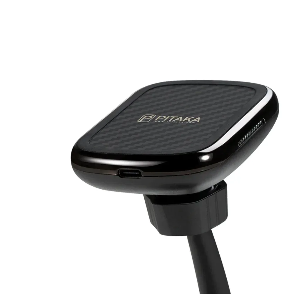 Настольное беспроводное зарядное устройство Pitaka MagEZ Mount Qi Desktop, Black (Черный)