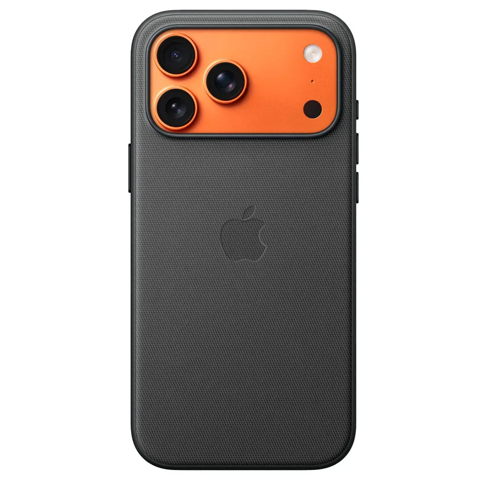 Тканевый чехол Apple TechWoven Case with MagSafe для iPhone 17 Pro Max, Black