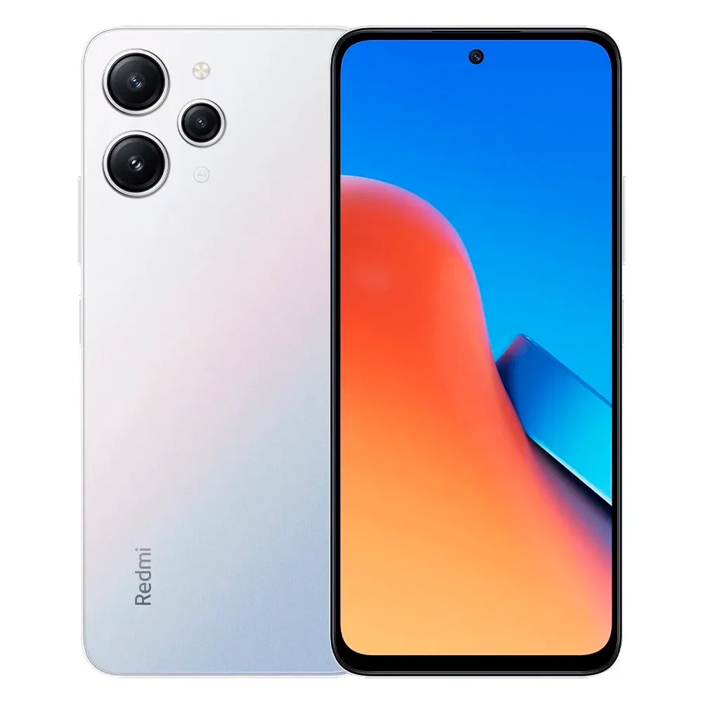 Смартфон Xiaomi Redmi 12 8/128GB, Polar Silver (Полярный серебристый)