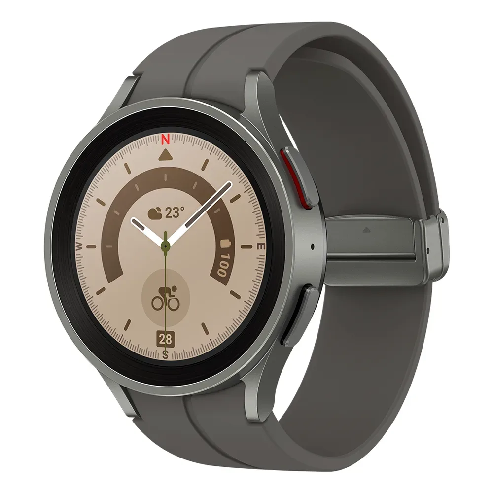 Умные часы Samsung Galaxy Watch 5 Pro 45mm, Gray Titanium (Серый)