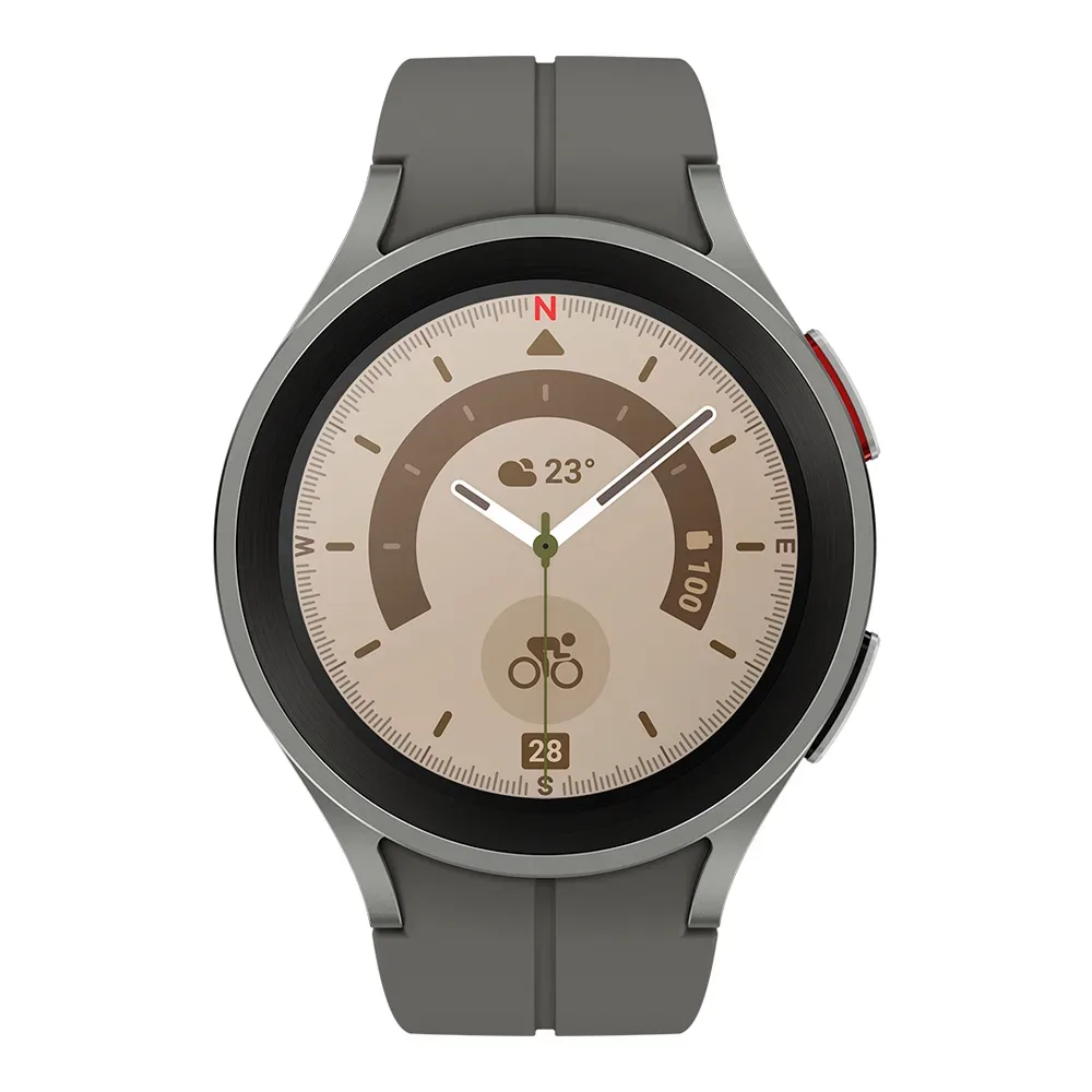 Умные часы Samsung Galaxy Watch 5 Pro 45mm, Gray Titanium (Серый)