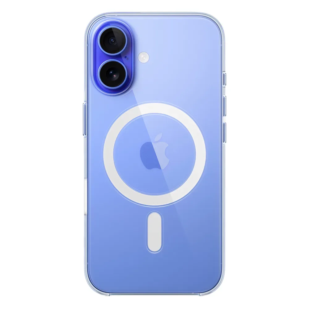 Прозрачный чехол с поддержкой MagSafe Apple Clear Case для iPhone 16