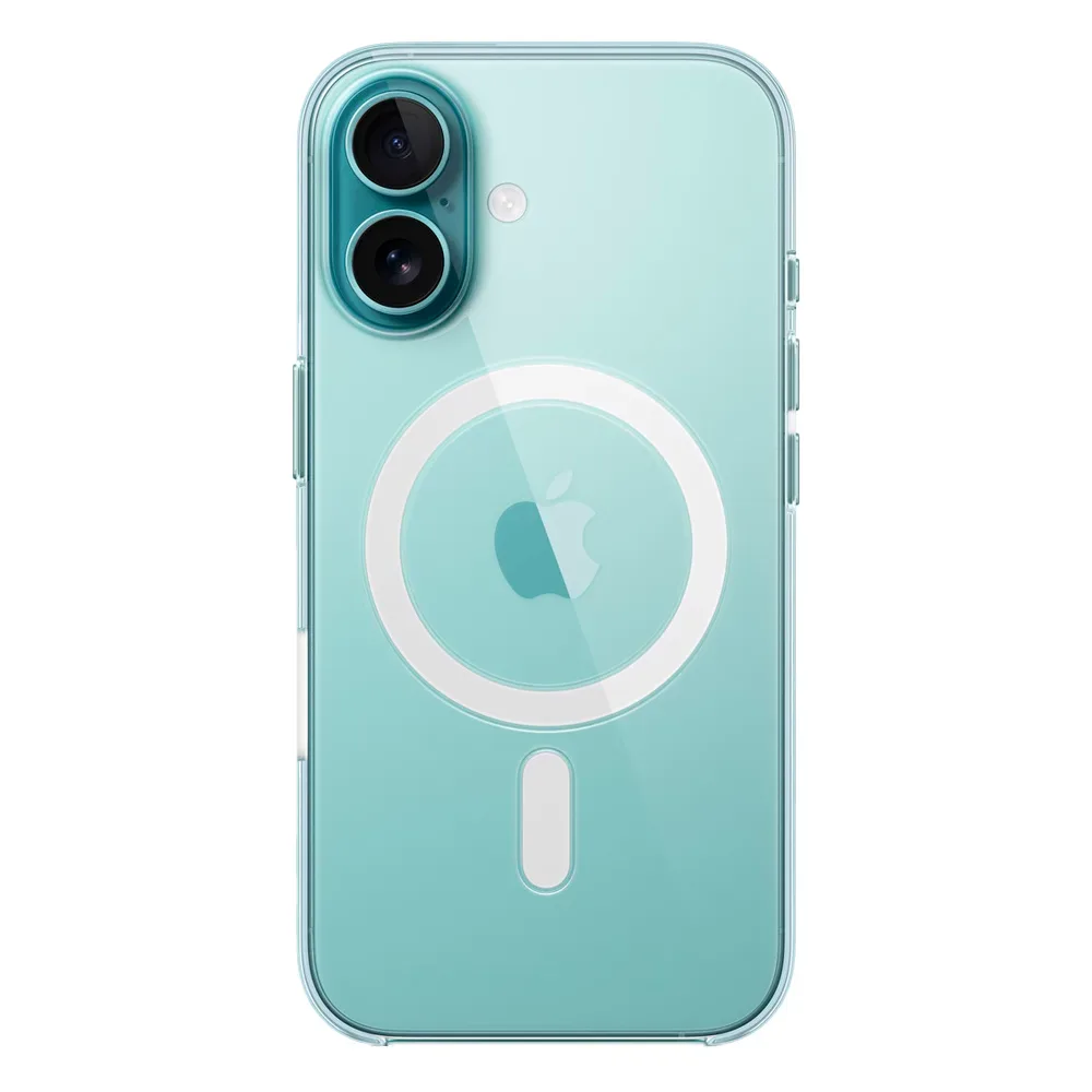 Прозрачный чехол с поддержкой MagSafe Apple Clear Case для iPhone 16