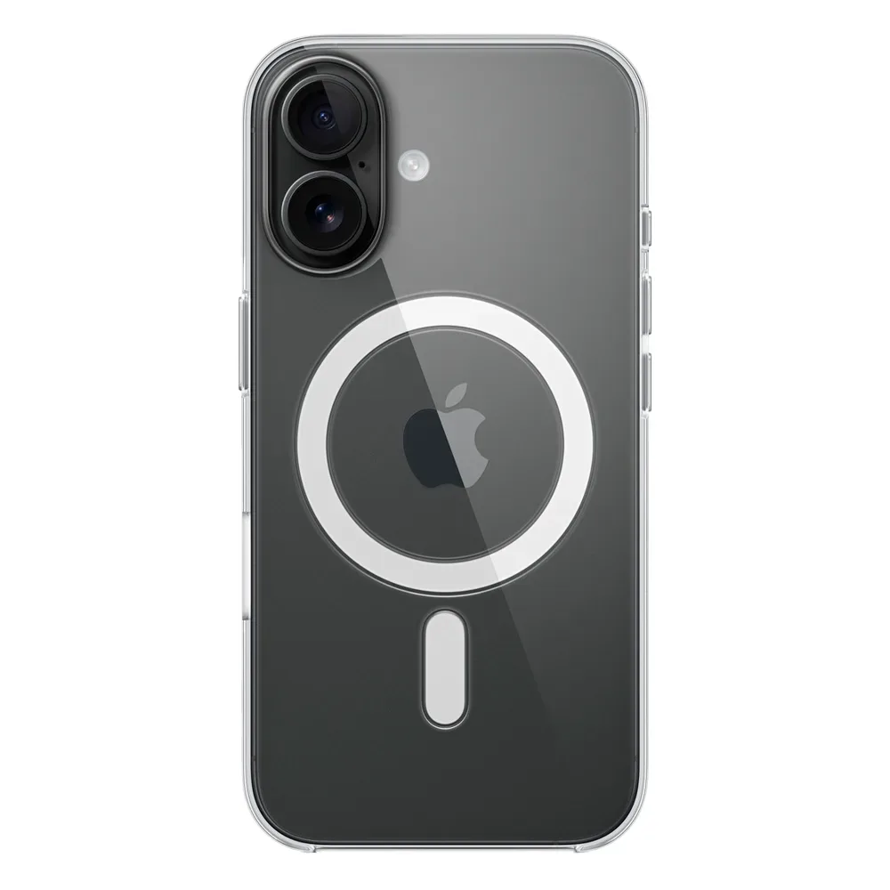 Прозрачный чехол с поддержкой MagSafe Apple Clear Case для iPhone 16