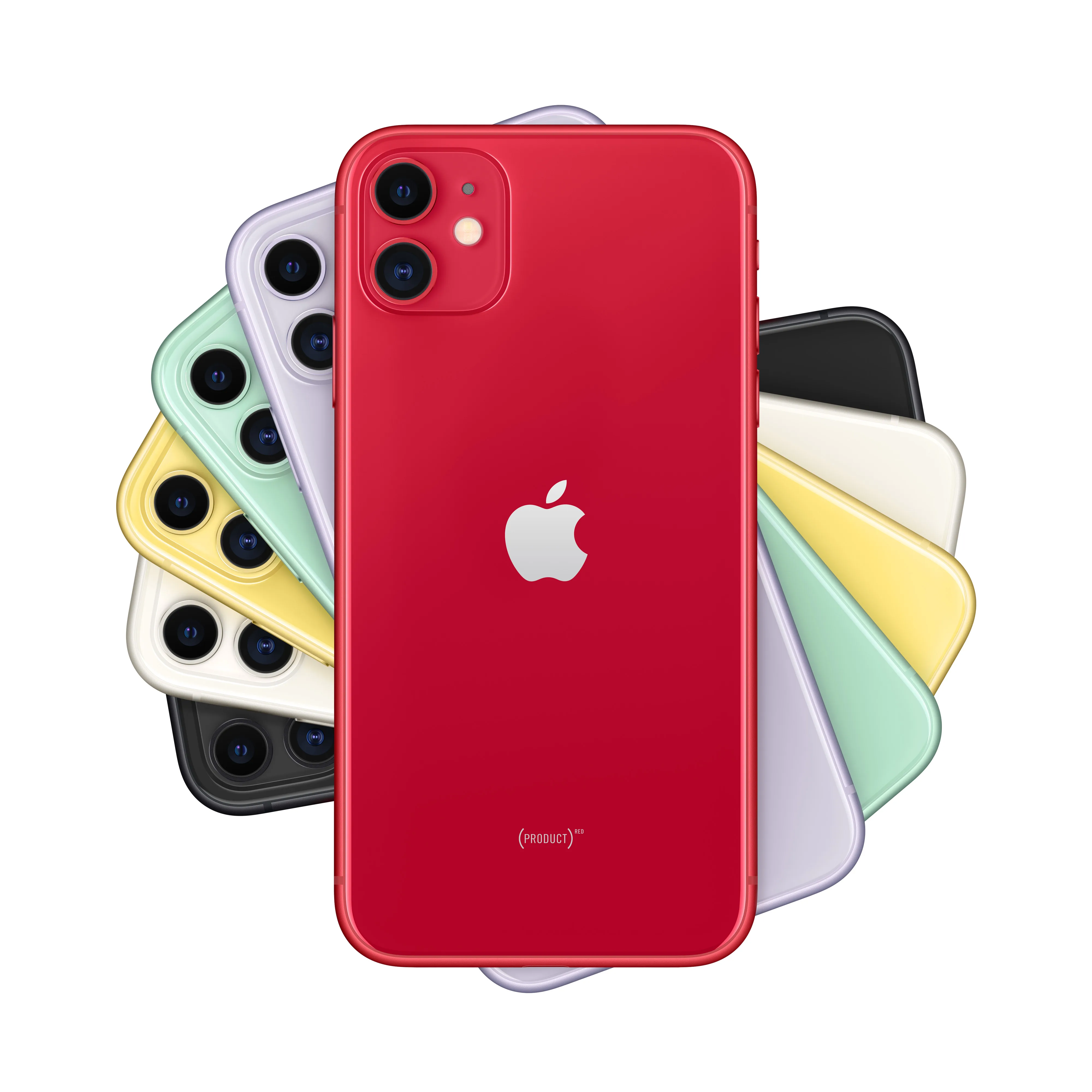 Смартфон Apple iPhone 11 64GB, Nano-SIM + eSIM, Red (Красный)