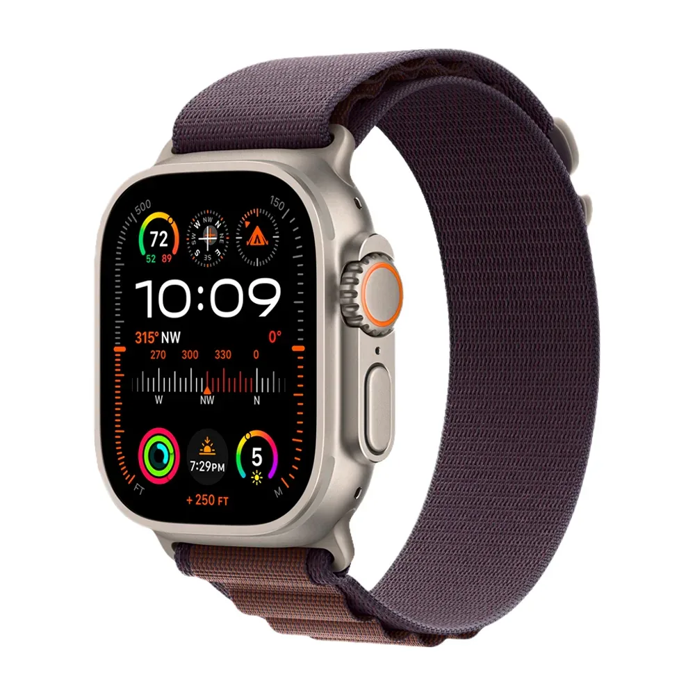 Умные часы Apple Watch Ultra 2 GPS + Cellular, 49mm, Alpine Loop M, Indigo (Индиго)