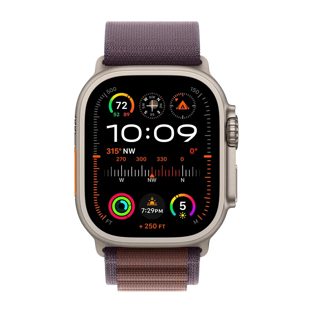 Умные часы Apple Watch Ultra 2 GPS + Cellular, 49mm, Alpine Loop M, Indigo (Индиго)