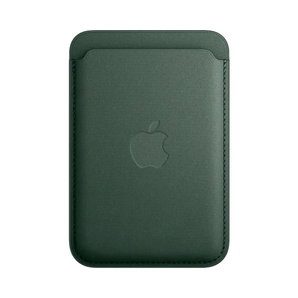 Тканевый чехол-бумажник с поддержкой MagSafe Apple FineWoven Wallet (2023), Evergreen (Вечнозеленый)