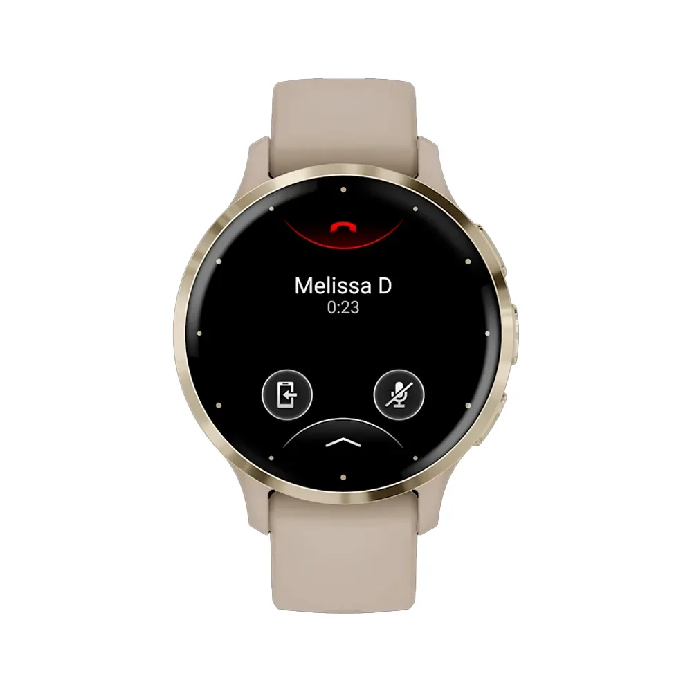 Умные часы Garmin Venu 3S, 41mm, Soft Gold / French Gray (010-02785-02)