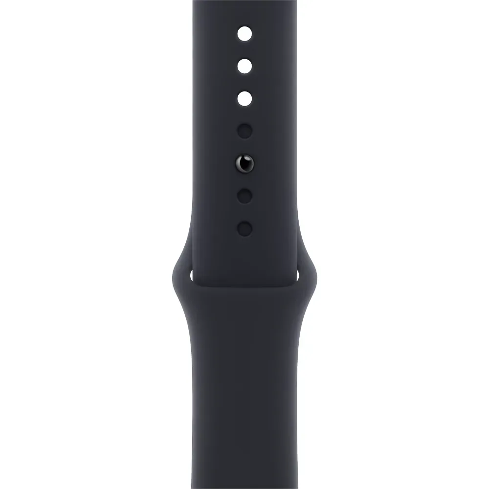 Умные часы Apple Watch Series 9 GPS, 45mm, Aluminium Case with Sport Band M/L, Midnight (Тёмная ночь)