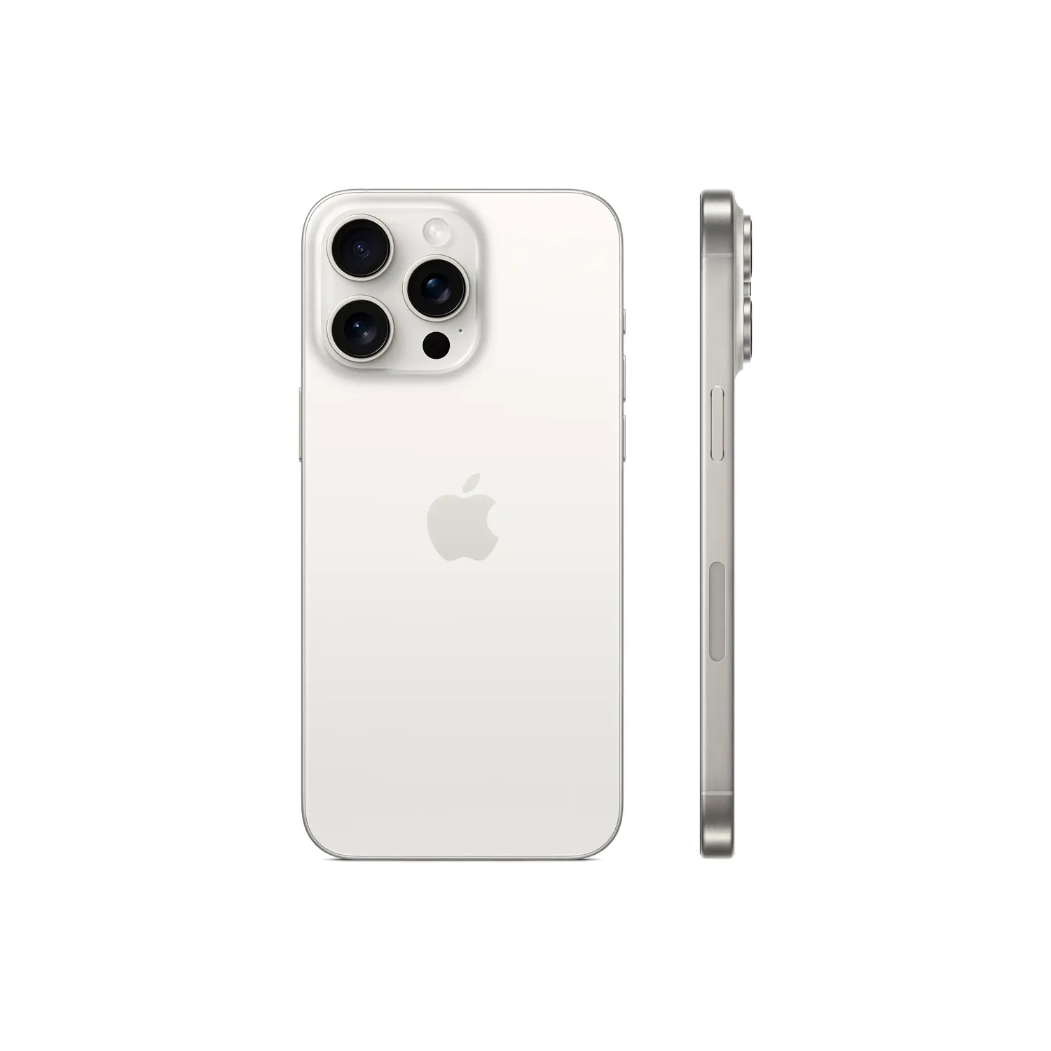 Смартфон Apple iPhone 15 Pro Max 256GB eSIM, White Titanium (Белый)