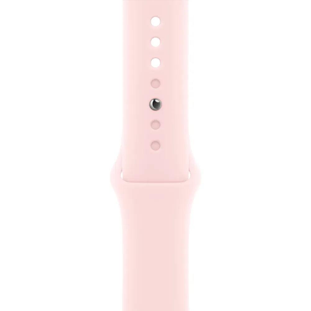 Умные часы Apple Watch Series 9 GPS, 45mm, Aluminium Case with Sport Band S/M, Pink (Розовый)
