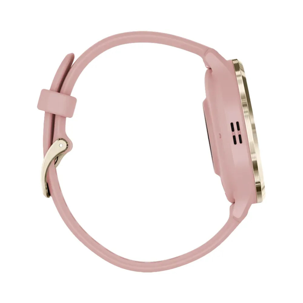Умные часы Garmin Venu 3S, 41mm, Soft Gold / Dust Rose (010-02785-03)