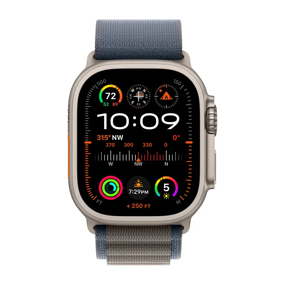 Умные часы Apple Watch Ultra 2 GPS + Cellular, 49mm, Alpine Loop M, Blue (Синий)