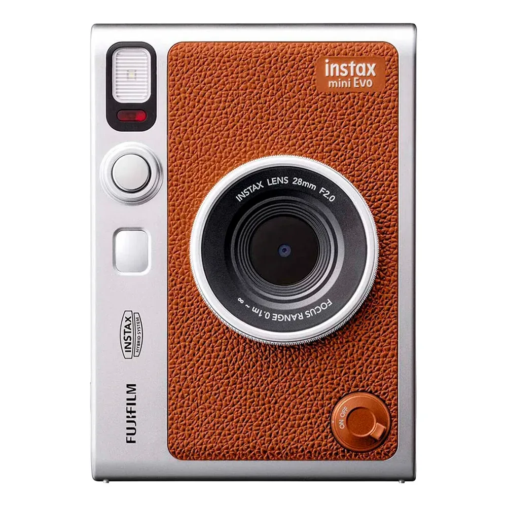 Фотоаппарат мгновенной печати Fujifilm Instax Mini Evo, Brown (Коричневый)
