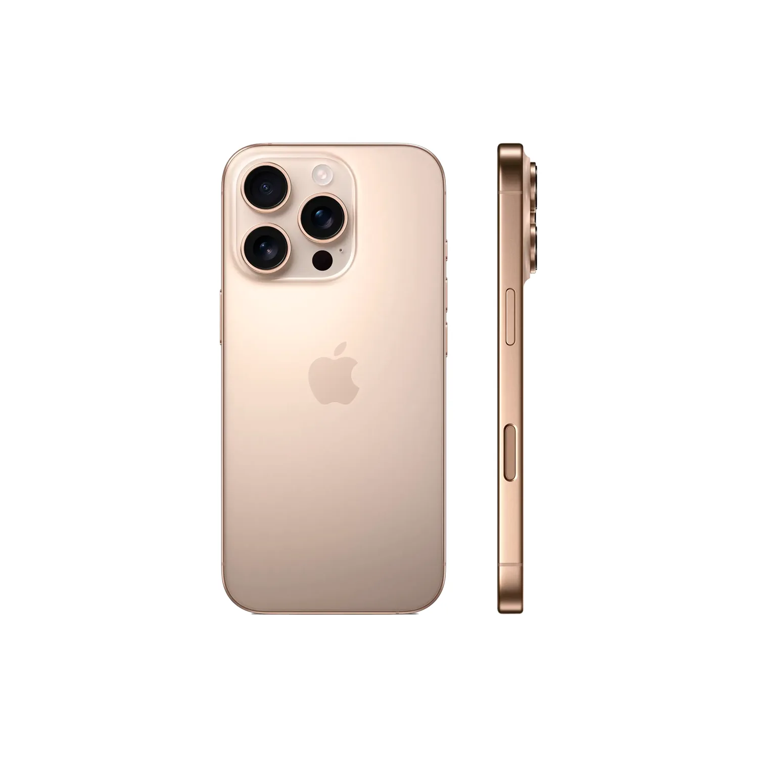 Смартфон Apple iPhone 16 Pro 256GB, Nano-SIM + eSIM, Desert Titanium (Пустынный титановый)