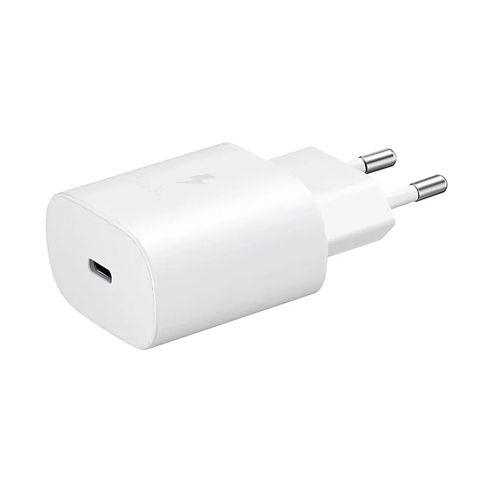 Сетевое зарядное устройство Samsung EP-TA800, USB-C + кабель Type-C, 25Вт, White (Белый)
