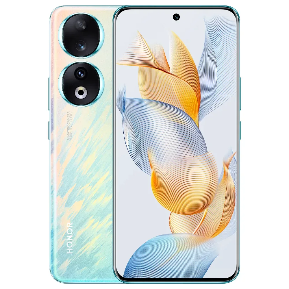 Смартфон HONOR 90 12/512GB, Peacock Blue (Арктический лед)
