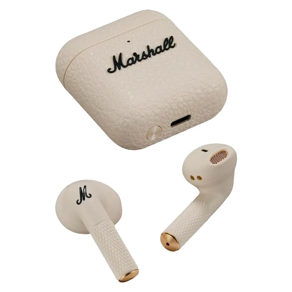 Беспроводные наушники Marshall Minor IV, Cream (Бежевый)