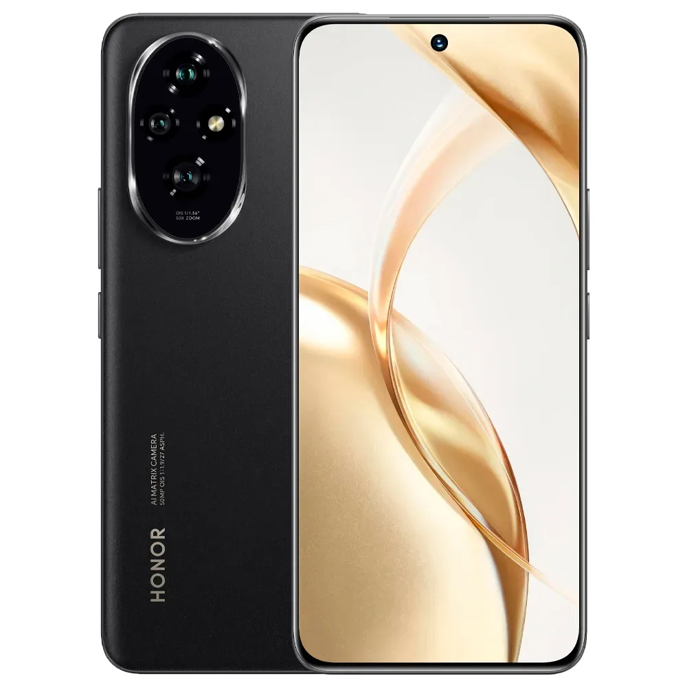 Смартфон HONOR 200 12/512GB, Midnight Black (Черный)