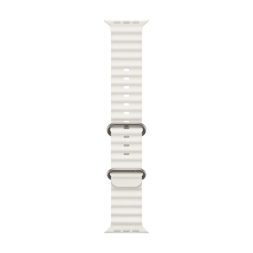Умные часы Apple Watch Ultra 2 GPS + Cellular, 49mm, Titanium White Ocean Band (Белый)