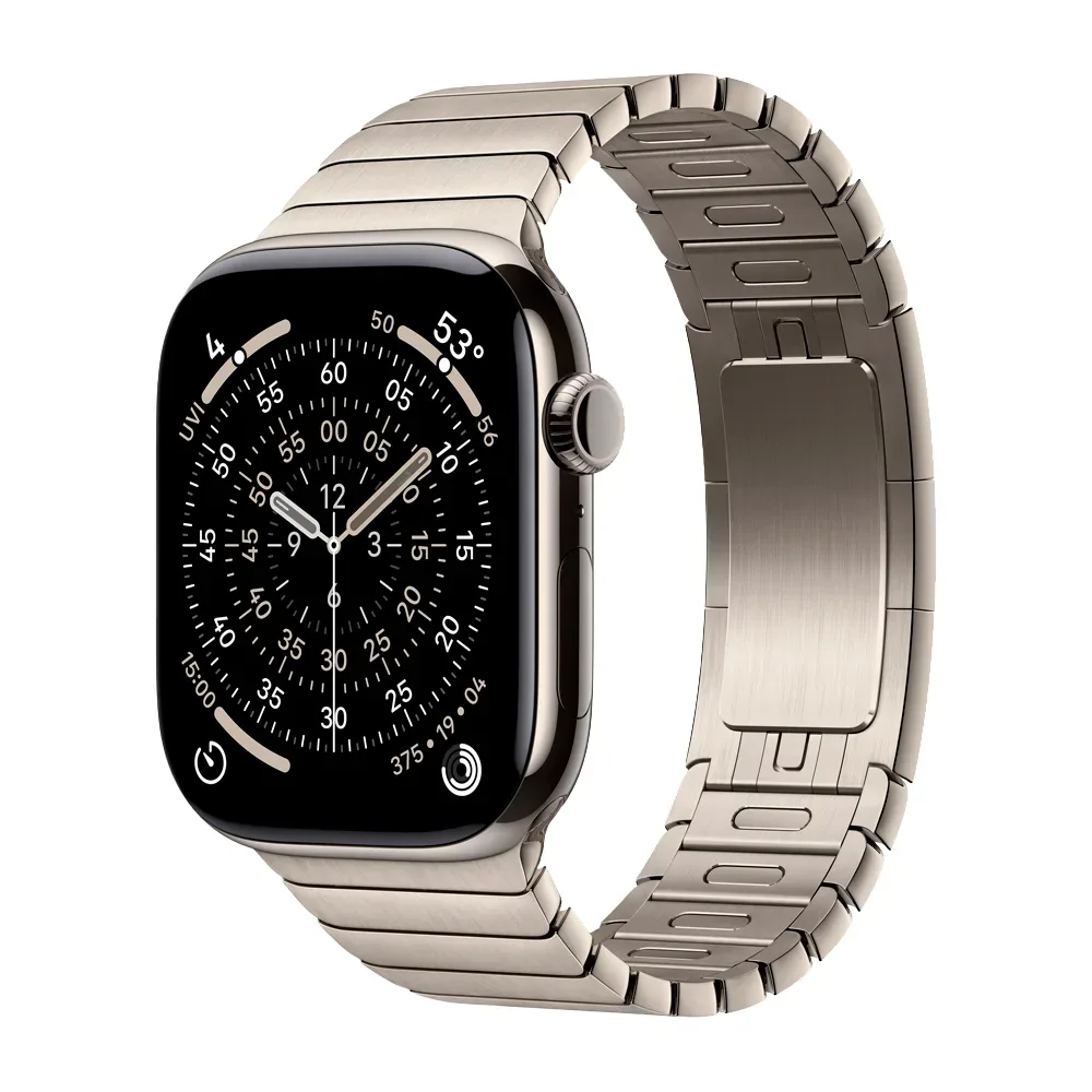Умные часы Apple Watch Series 11 GPS + Cellular, 46mm, Natural Titanium Case with Natural Link Bracelet