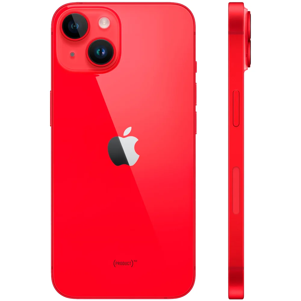 Смартфон Apple iPhone 14 128GB, Nano-SIM + eSIM, Red (Красный)