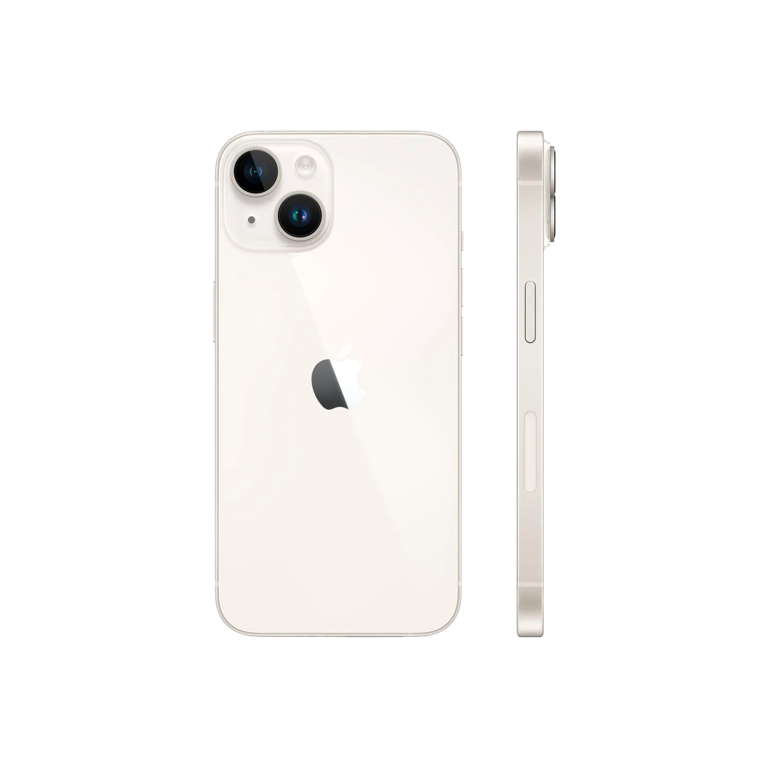 Смартфон Apple iPhone 14 512GB, Nano-SIM + eSIM, Starlight (Белый)