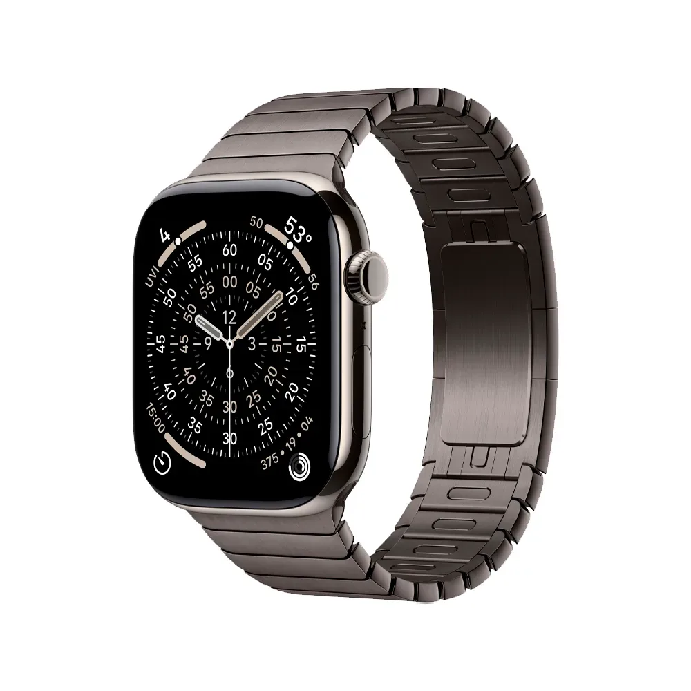 Умные часы Apple Watch Series 11 GPS + Cellular, 46mm, Natural Titanium Case with Slate Link Bracelet