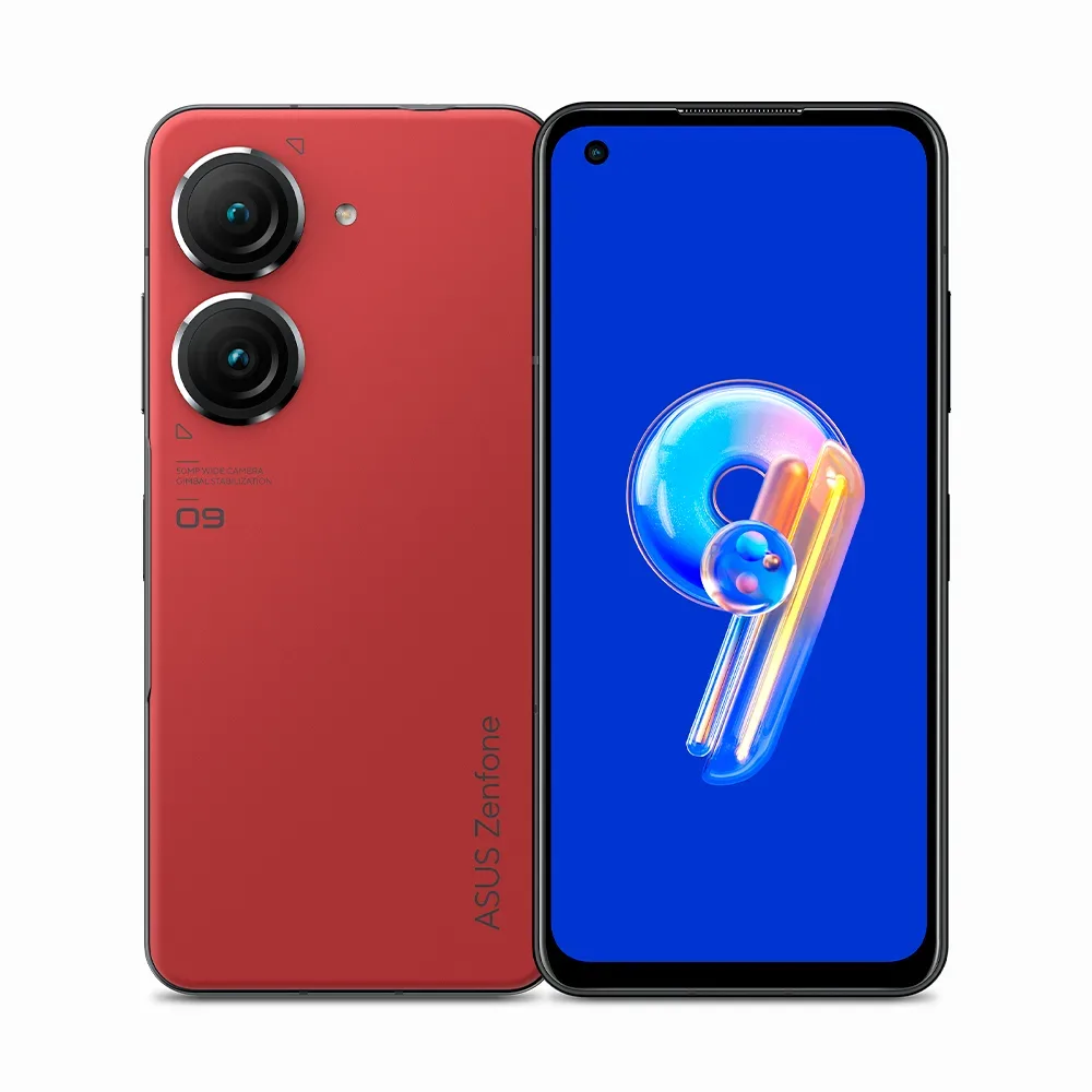 Смартфон ASUS Zenfone 9 8/128GB, Sunset Red (Красный)