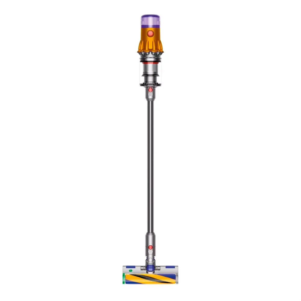 Беспроводной вертикальный пылесос Dyson V15 Detect Absolute (SV47), Yellow / Nickel (Желтый / Никель)