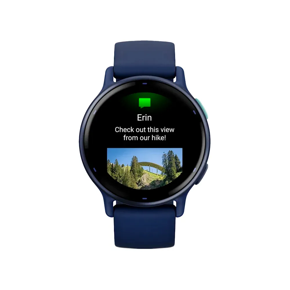 Умные часы Garmin Vivoactive 5, 42.2mm, Metallic Navy (010-02862-12)