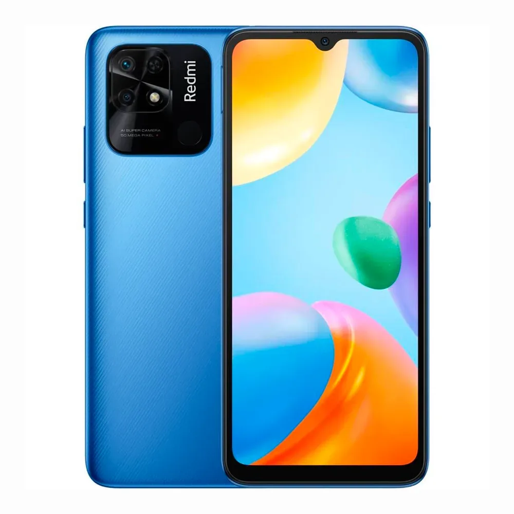 Смартфон Xiaomi Redmi 10C 4/64GB, Ocean Blue (Морской синий)