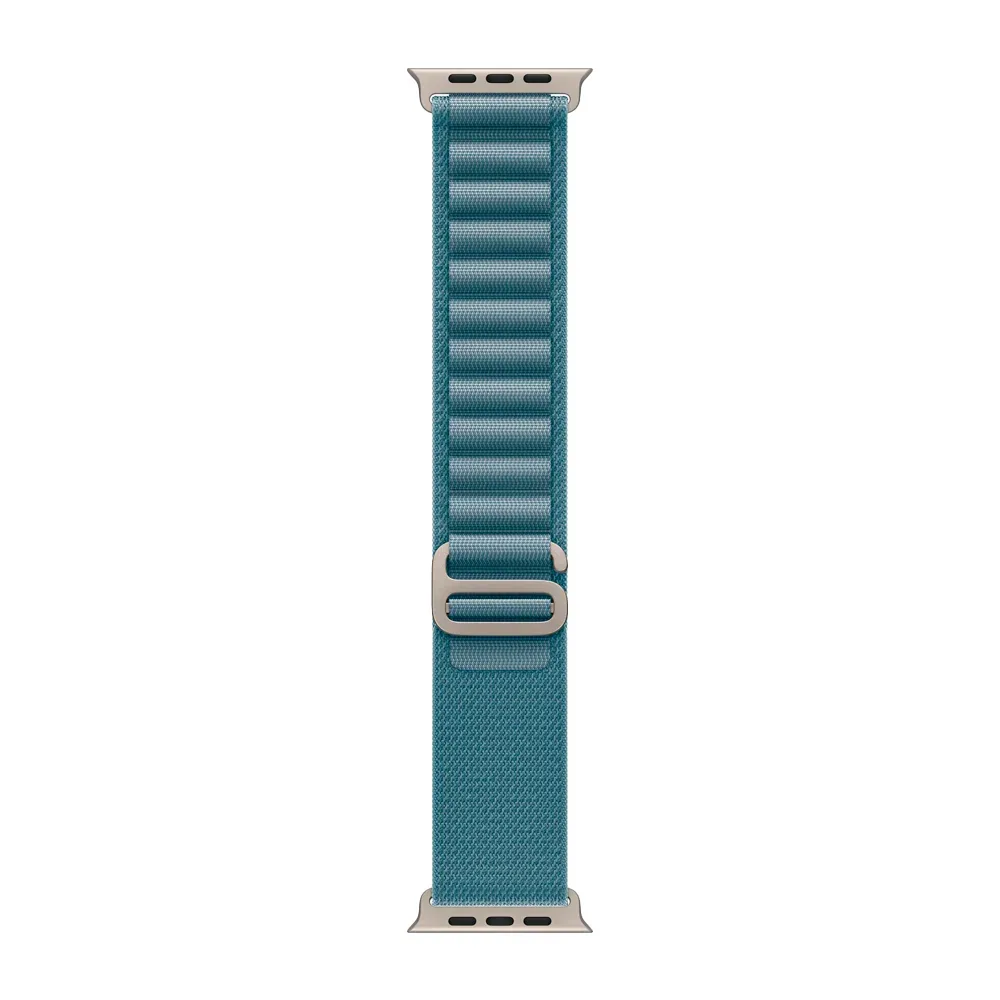 Умные часы Apple Watch Ultra 3 (2025) GPS + Cellular, 49mm, Natural Titanium Case with Light Blue Alpine Loop, M